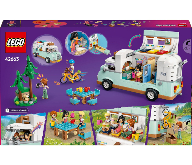 LEGO Friends 42663 Przygoda w kamperze przyjaciół - 1284102 - zdjęcie 3